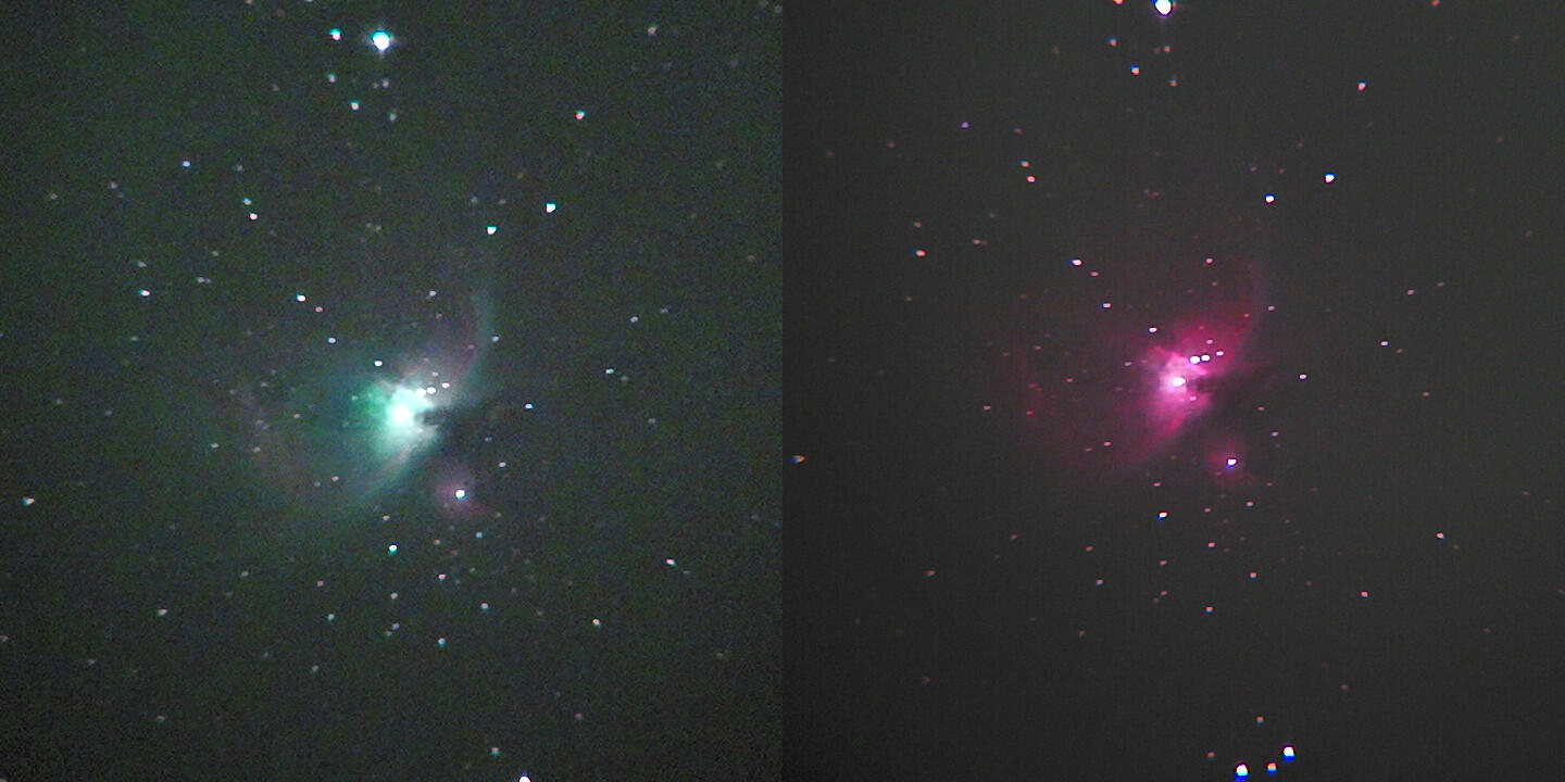 Orion (w/ & w/o Ha filter)