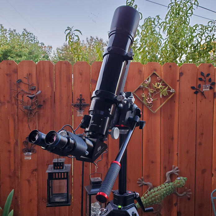 Bino'd Celestron C80ED